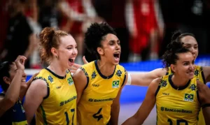Brasil supera França por 3 sets a 2 na Liga das Nações de Vôlei